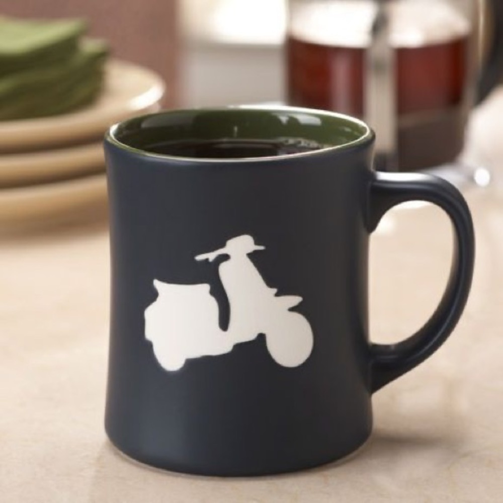 Starbucks 2011 Italian Roast Scooter Ceramic Mug